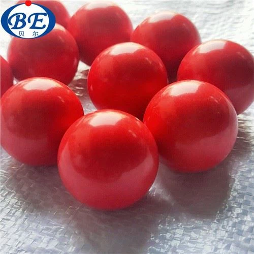 Czerwone plastikowe kulki 30 mm